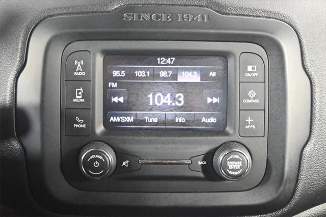 used 2017 Jeep Renegade car, priced at $14,600