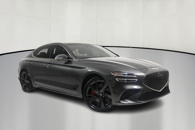 new 2023 Genesis G70 car, priced at $43,536