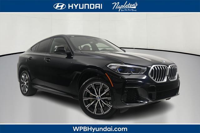 used 2022 BMW X6 car, priced at $53,800