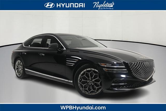 used 2021 Genesis G80 car, priced at $31,000