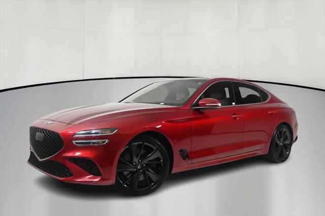 used 2022 Genesis G70 car, priced at $27,500