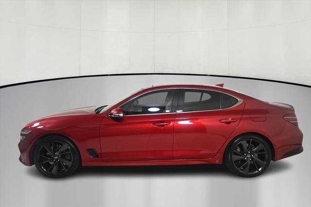 used 2022 Genesis G70 car, priced at $27,500