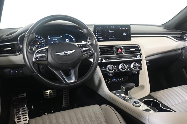 used 2022 Genesis G70 car, priced at $27,500