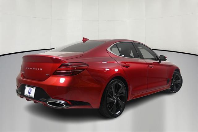 used 2022 Genesis G70 car, priced at $27,500