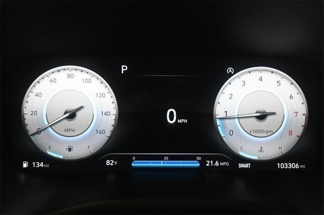 used 2021 Hyundai Santa Fe car, priced at $19,000
