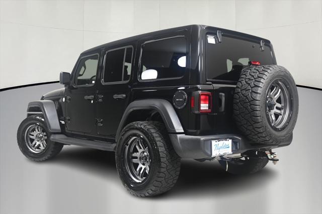 used 2021 Jeep Wrangler Unlimited car, priced at $27,681