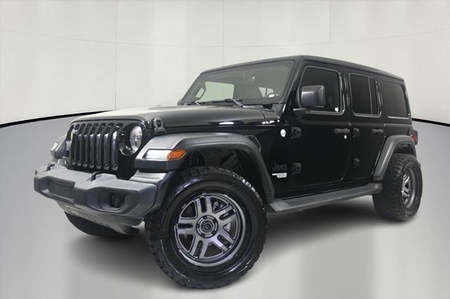 used 2021 Jeep Wrangler Unlimited car, priced at $27,681