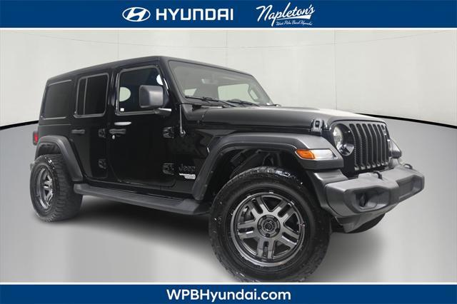 used 2021 Jeep Wrangler Unlimited car, priced at $27,681