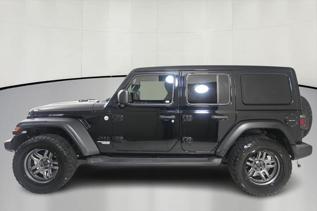 used 2021 Jeep Wrangler Unlimited car, priced at $27,681