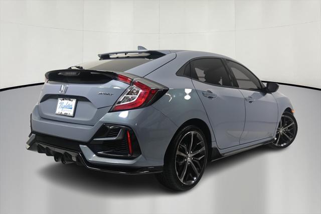 used 2021 Honda Civic car, priced at $18,000