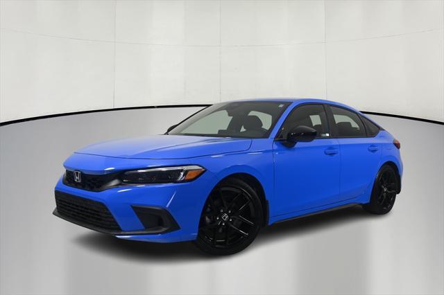 used 2022 Honda Civic car, priced at $24,800