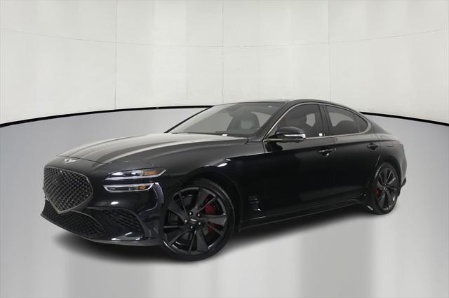 new 2023 Genesis G70 car, priced at $43,536