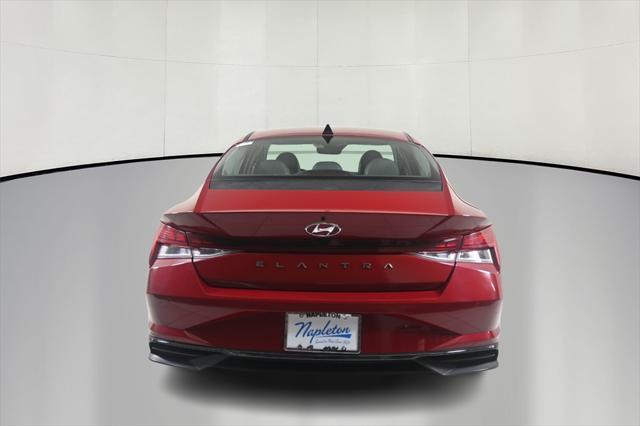 used 2022 Hyundai Elantra car, priced at $18,800