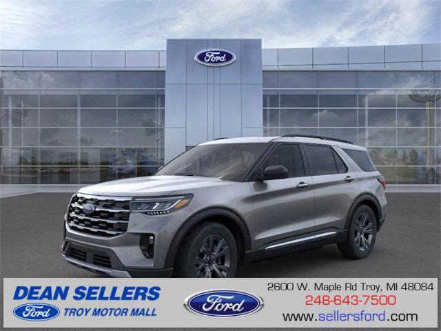 new 2025 Ford Explorer car, priced at $50,415