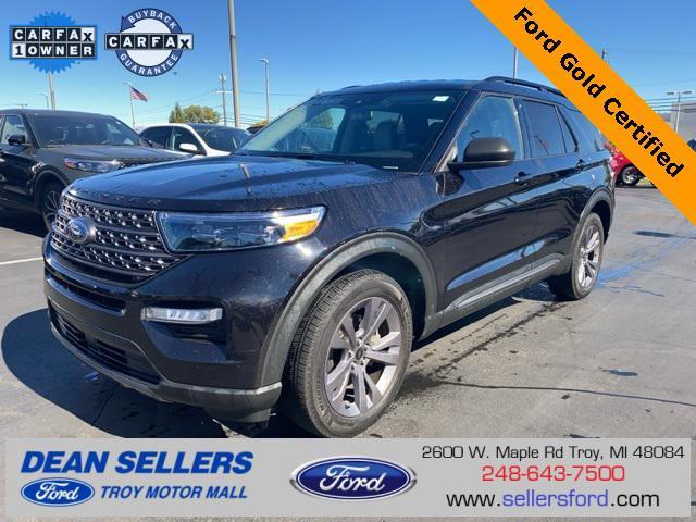 used 2021 Ford Explorer car, priced at $28,200