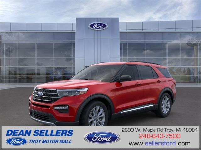 new 2024 Ford Explorer car, priced at $45,411