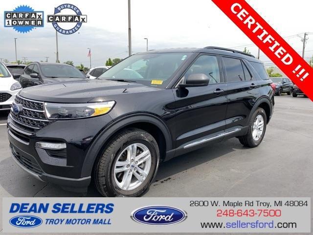 used 2022 Ford Explorer car, priced at $34,700