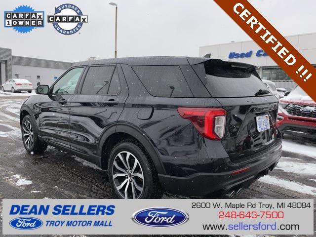 used 2022 Ford Explorer car, priced at $34,588