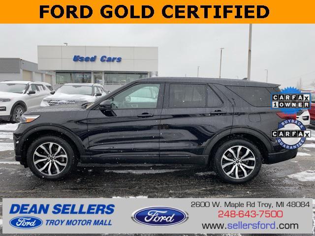 used 2022 Ford Explorer car, priced at $35,999