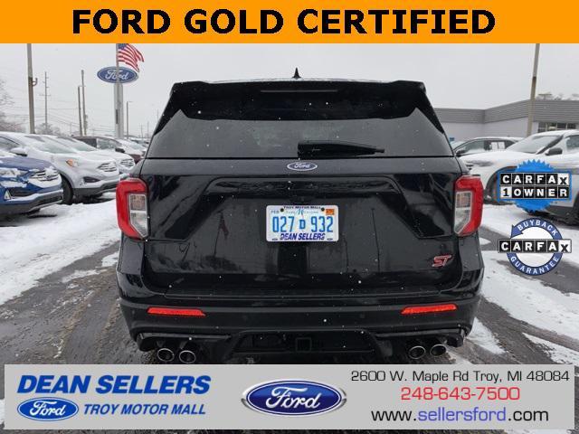 used 2022 Ford Explorer car, priced at $35,999