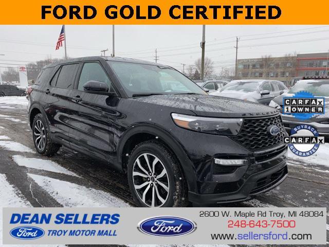 used 2022 Ford Explorer car, priced at $35,999