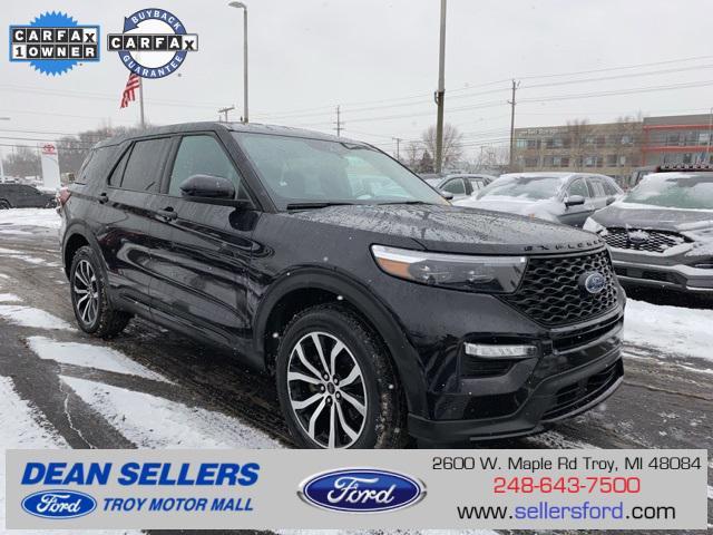used 2022 Ford Explorer car, priced at $33,999