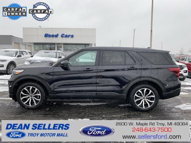 used 2022 Ford Explorer car, priced at $33,999
