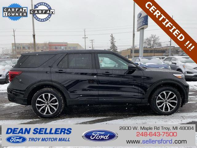 used 2022 Ford Explorer car, priced at $34,588