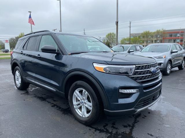 used 2023 Ford Explorer car, priced at $34,999