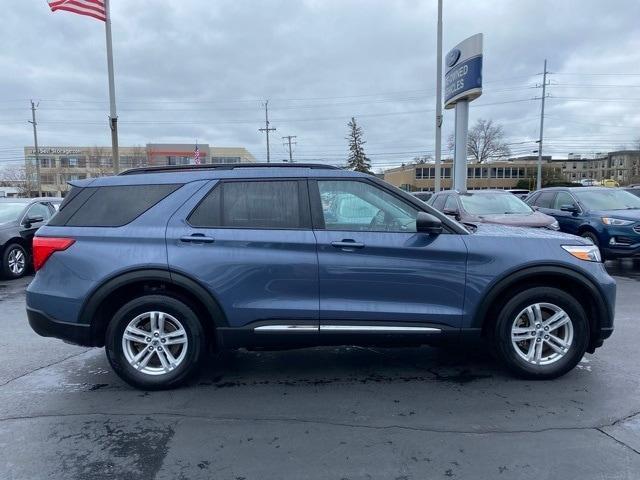 used 2021 Ford Explorer car, priced at $29,300