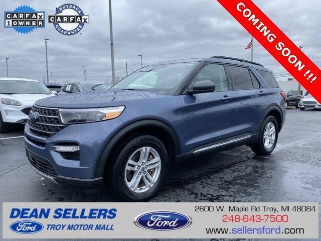 used 2021 Ford Explorer car, priced at $29,400