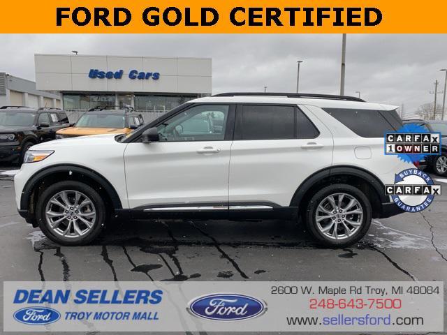 used 2022 Ford Explorer car, priced at $28,200