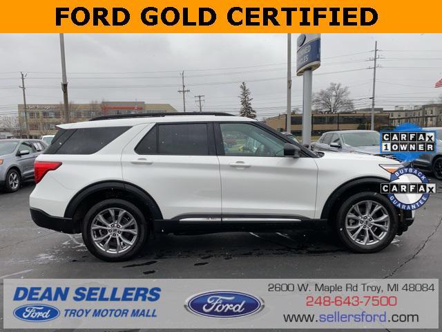 used 2022 Ford Explorer car, priced at $28,200