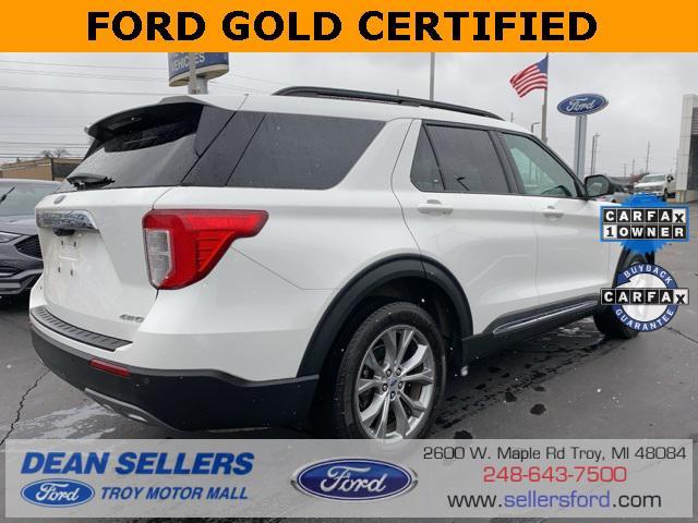 used 2022 Ford Explorer car, priced at $28,200