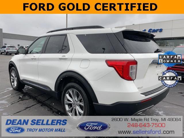 used 2022 Ford Explorer car, priced at $28,200