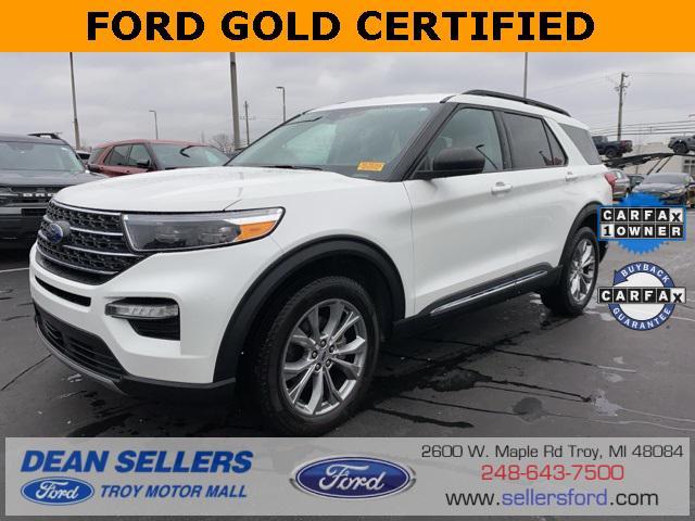 used 2022 Ford Explorer car, priced at $28,200