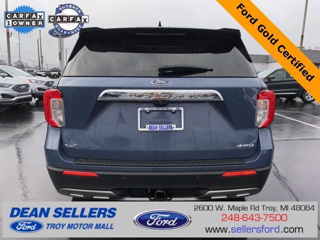 used 2021 Ford Explorer car, priced at $28,700