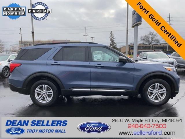 used 2021 Ford Explorer car, priced at $28,700