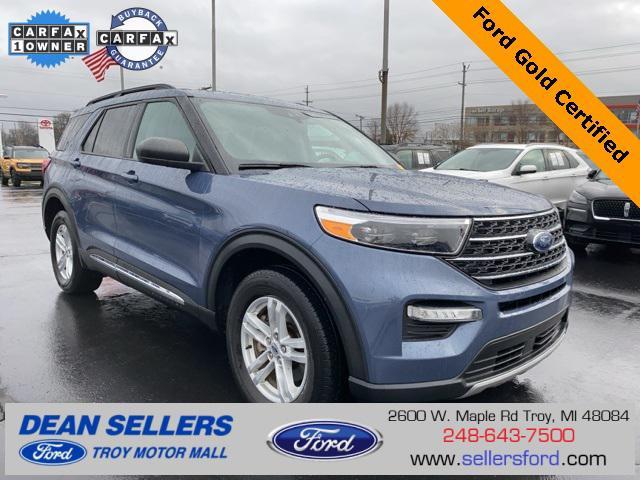 used 2021 Ford Explorer car, priced at $28,700