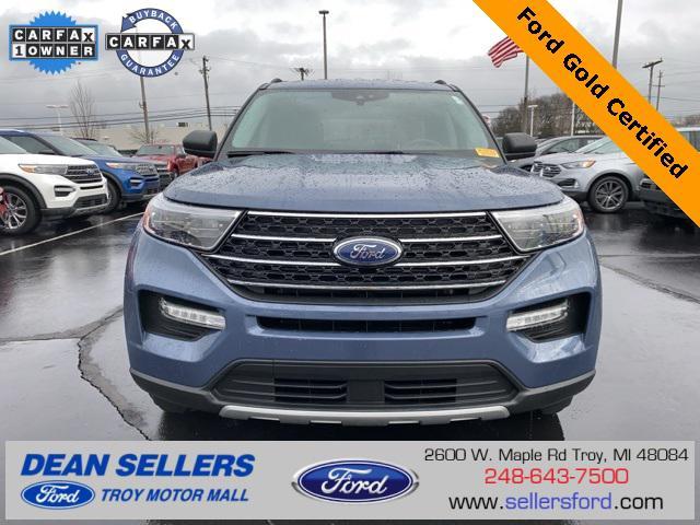 used 2021 Ford Explorer car, priced at $28,700