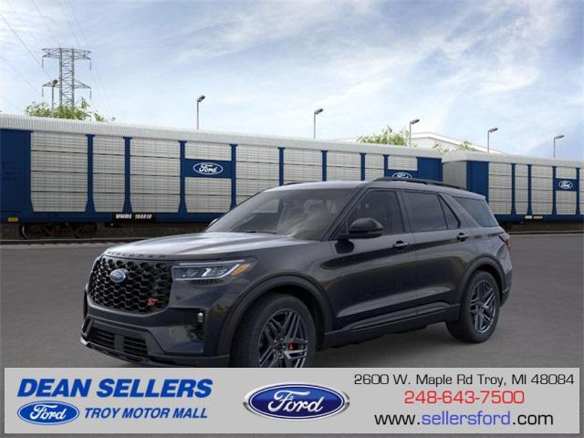 new 2025 Ford Explorer car, priced at $61,885