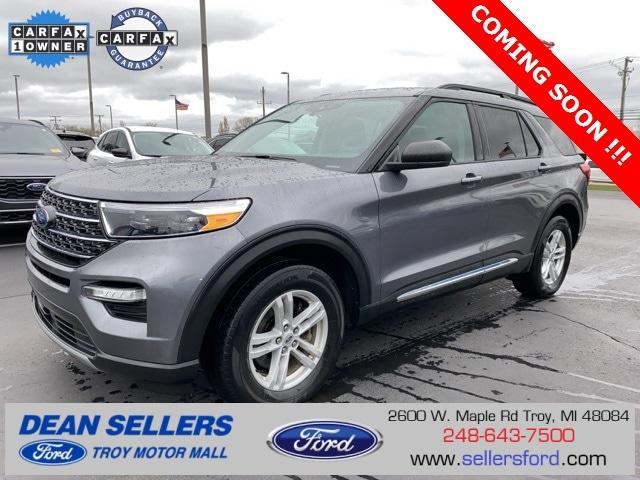 used 2021 Ford Explorer car, priced at $29,600