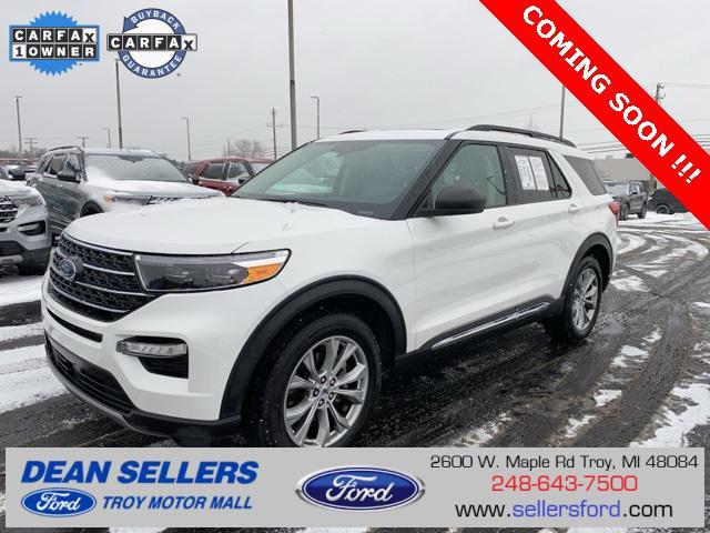 used 2022 Ford Explorer car, priced at $31,700