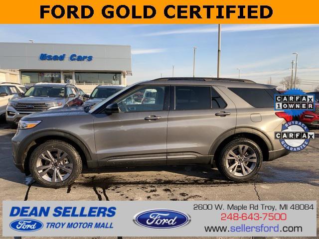 used 2022 Ford Explorer car, priced at $31,880