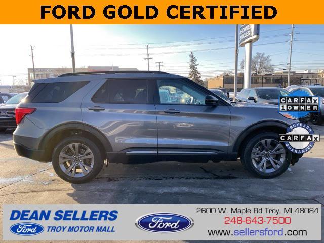 used 2022 Ford Explorer car, priced at $31,880