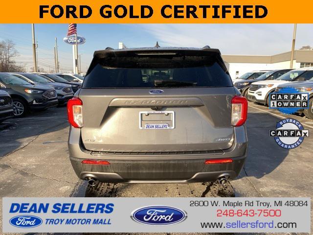 used 2022 Ford Explorer car, priced at $31,880