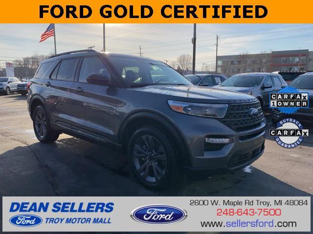 used 2022 Ford Explorer car, priced at $31,880