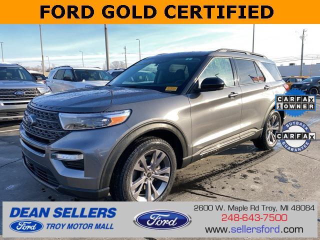 used 2022 Ford Explorer car, priced at $31,880