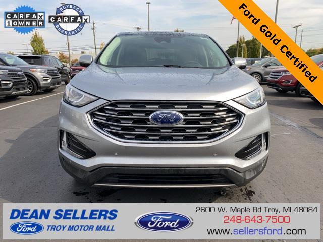 used 2021 Ford Edge car, priced at $26,300