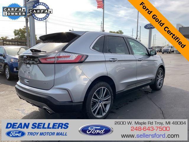 used 2021 Ford Edge car, priced at $26,300